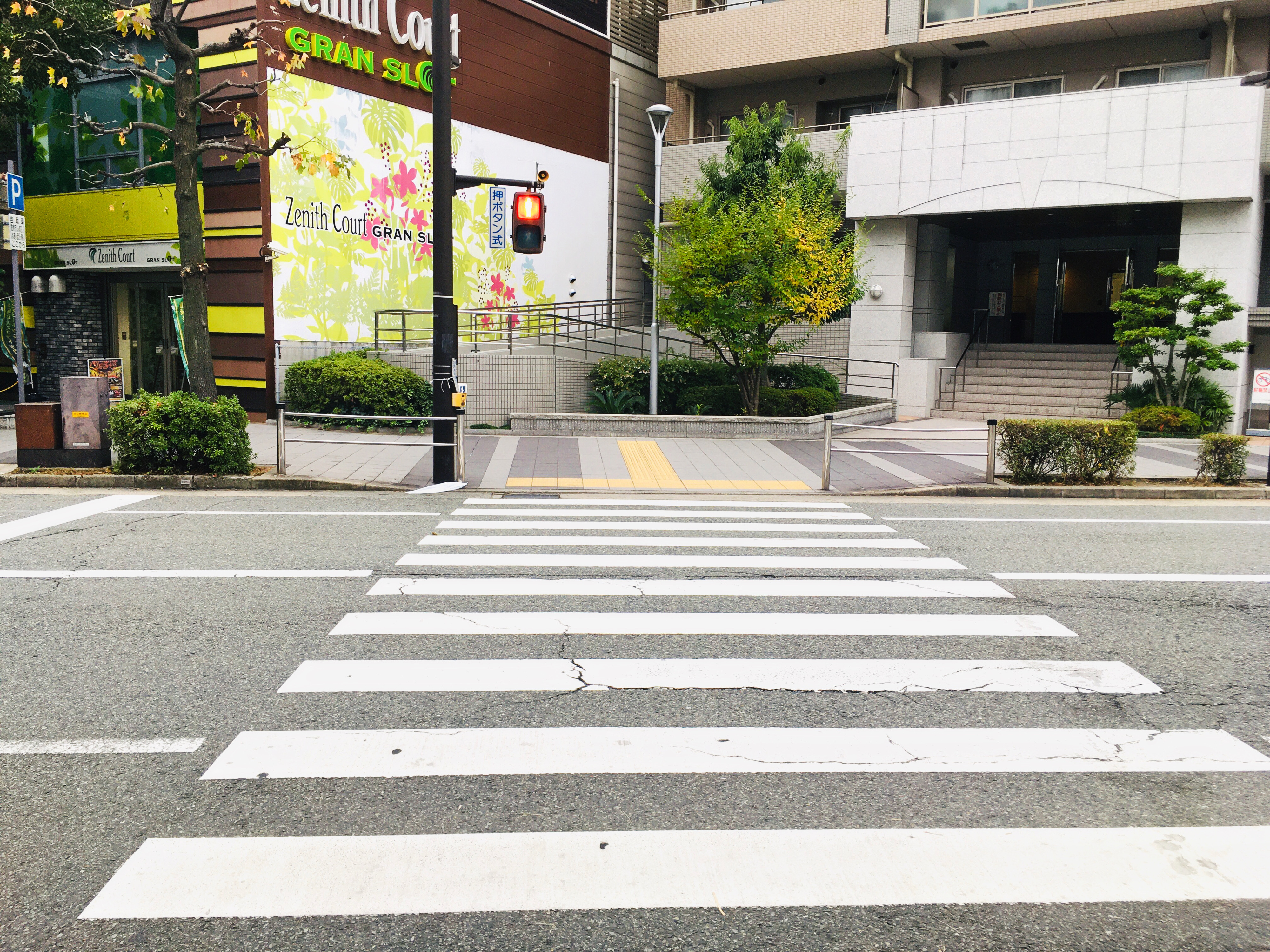 横断歩道横 ロボ団ブログ ロボットプログラミング教室 ロボ団