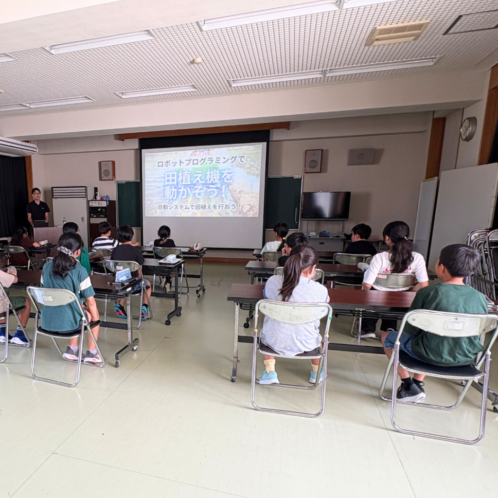 プログラミング出張教室_石打小学校1