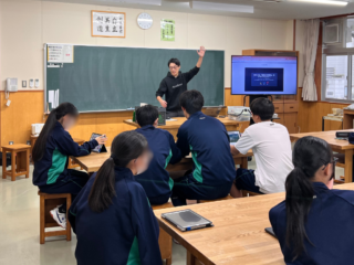 【ロボ団南魚沼】2025年第3回出前授業「学習を楽しく学ぶアプリ作成に挑戦」@八海中学校