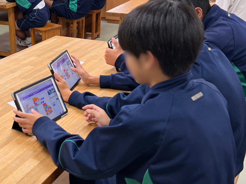 2025_南魚沼市プログラミング出前授業_八海中学校02