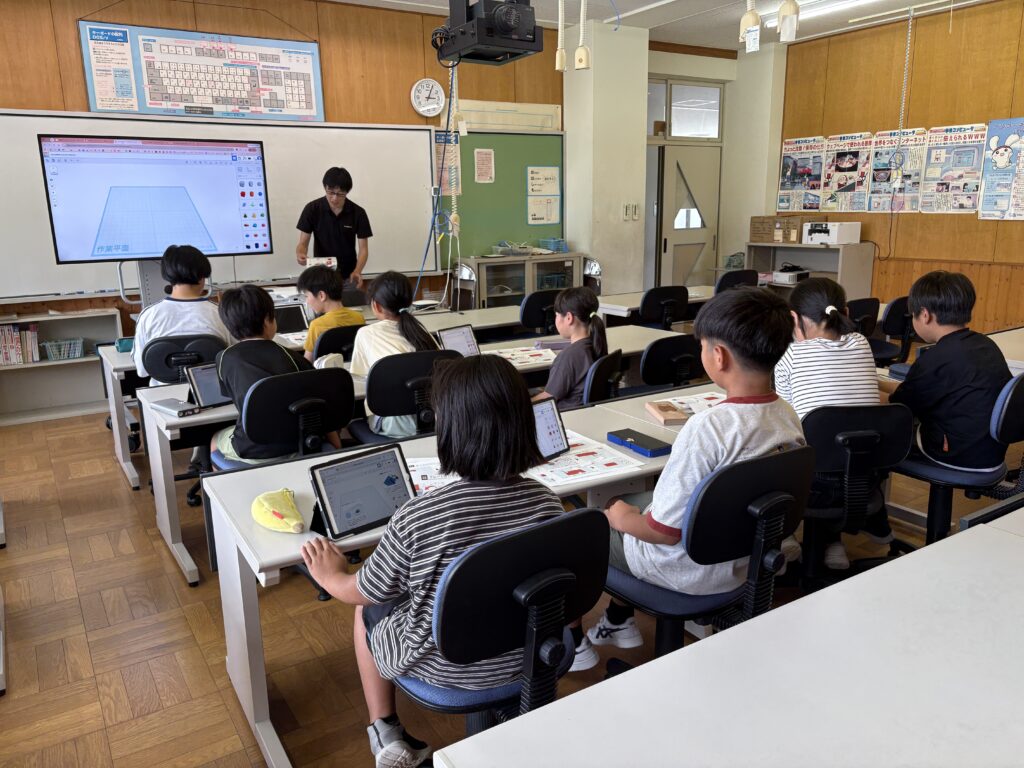 ロボ団南魚沼校_上田小学校_訪問01